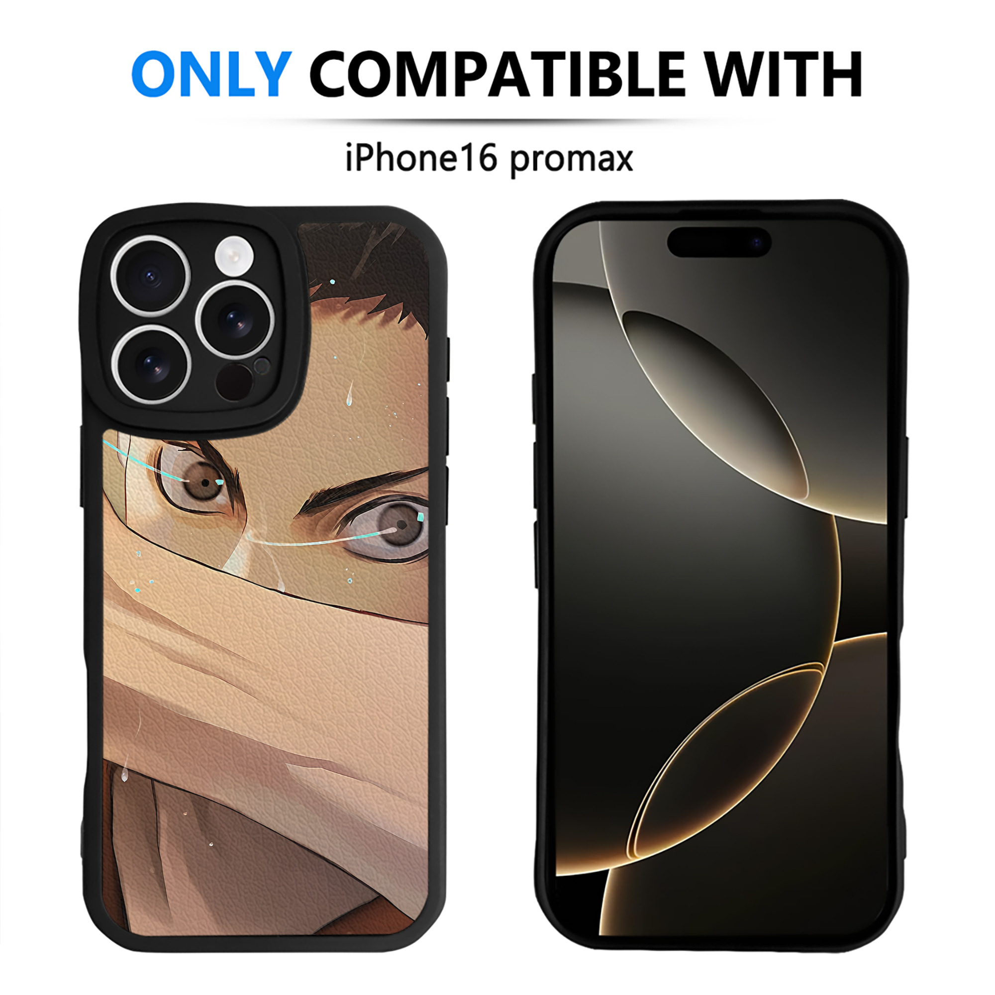 （画像用） ハイキュー!! Haikyu!! 【iPhone 16シリーズ対応】シリコンスマホケース（レザー調） 材質：シリコン